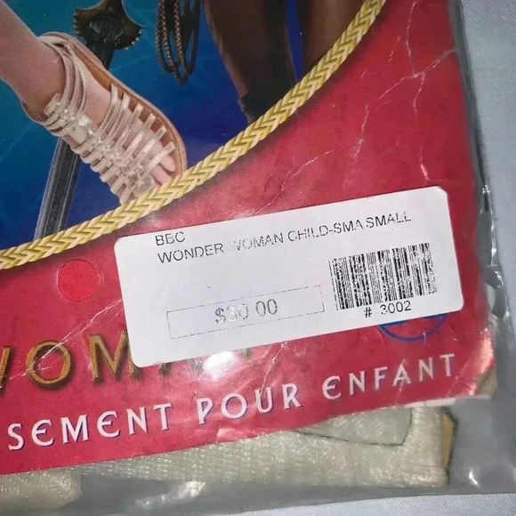 Wonder Woman Movie Child's Value Costume, Small PETIT 4/6 KIDS - Picture 5 of 5